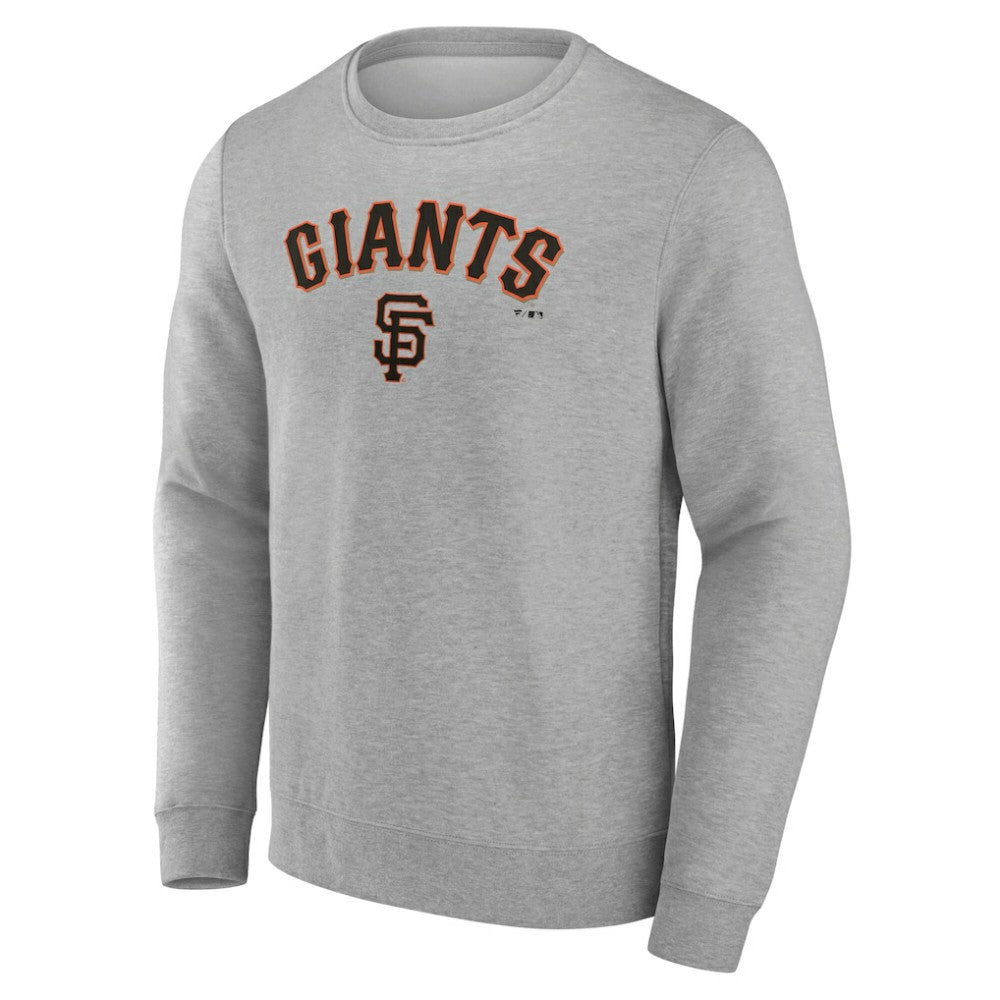 San Francisco Giants Team Lockup Sweatshirt - Gray Sweatshirts
