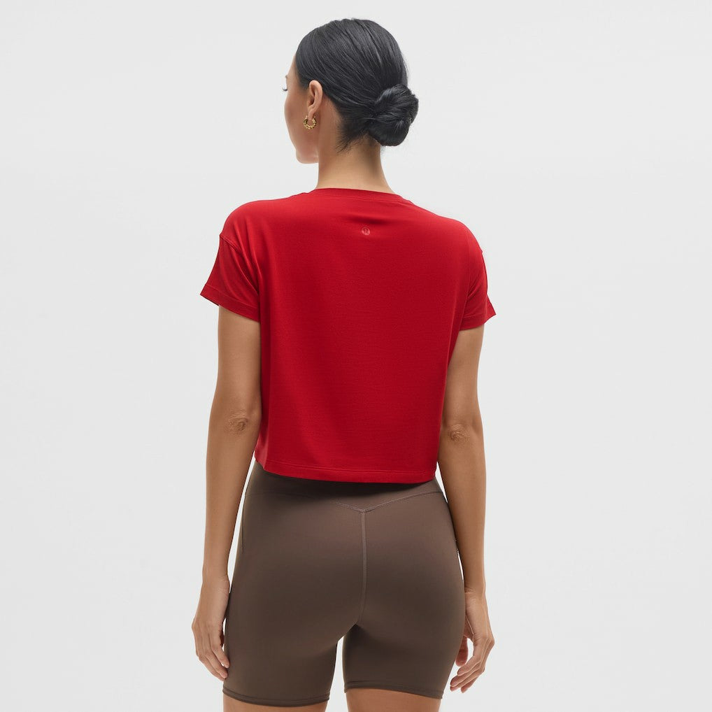 Atlanta Falcons lululemon Women's Cates T-Shirt - College Crimson T-shirts