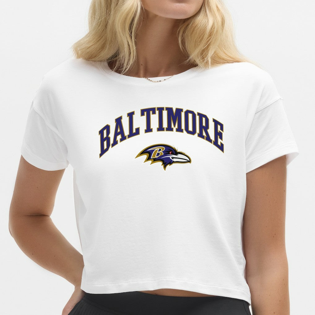 Baltimore Ravens lululemon Women's Cates T-Shirt - White T-shirts
