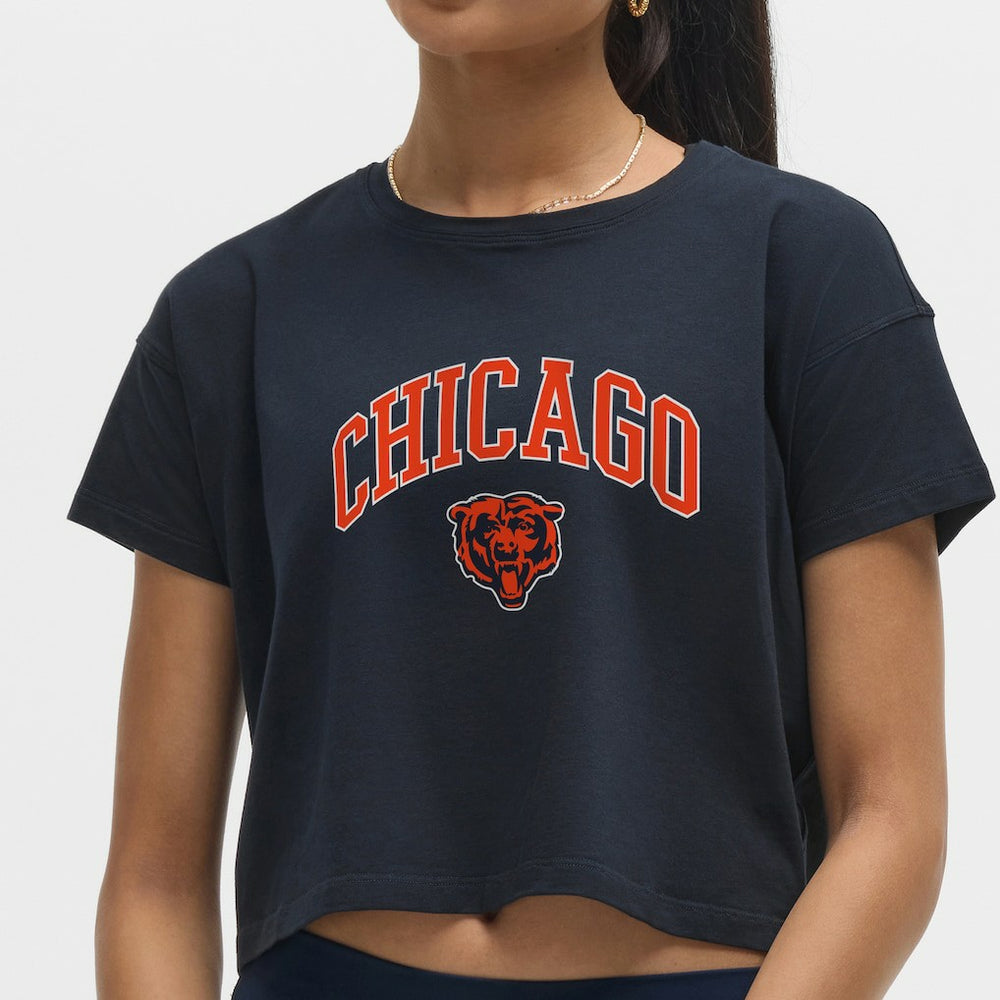 Chicago Bears lululemon Women's Cates T-Shirt - True Navy T-shirts