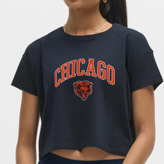 Chicago Bears lululemon Women's Cates T-Shirt - True Navy T-shirts