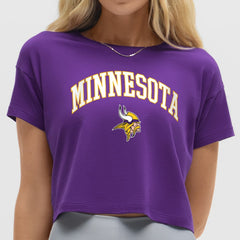 Minnesota Vikings lululemon Women's Cates T-Shirt - College Purple T-shirts