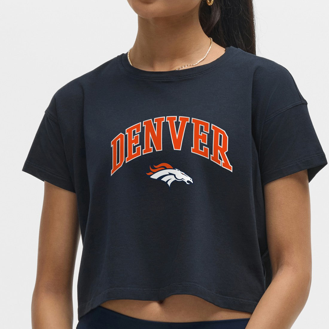 Denver Broncos lululemon Women's Cates T-Shirt - True Navy T-shirts