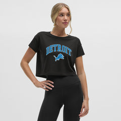 Detroit Lions lululemon Women's Cates T-Shirt - Black T-shirts