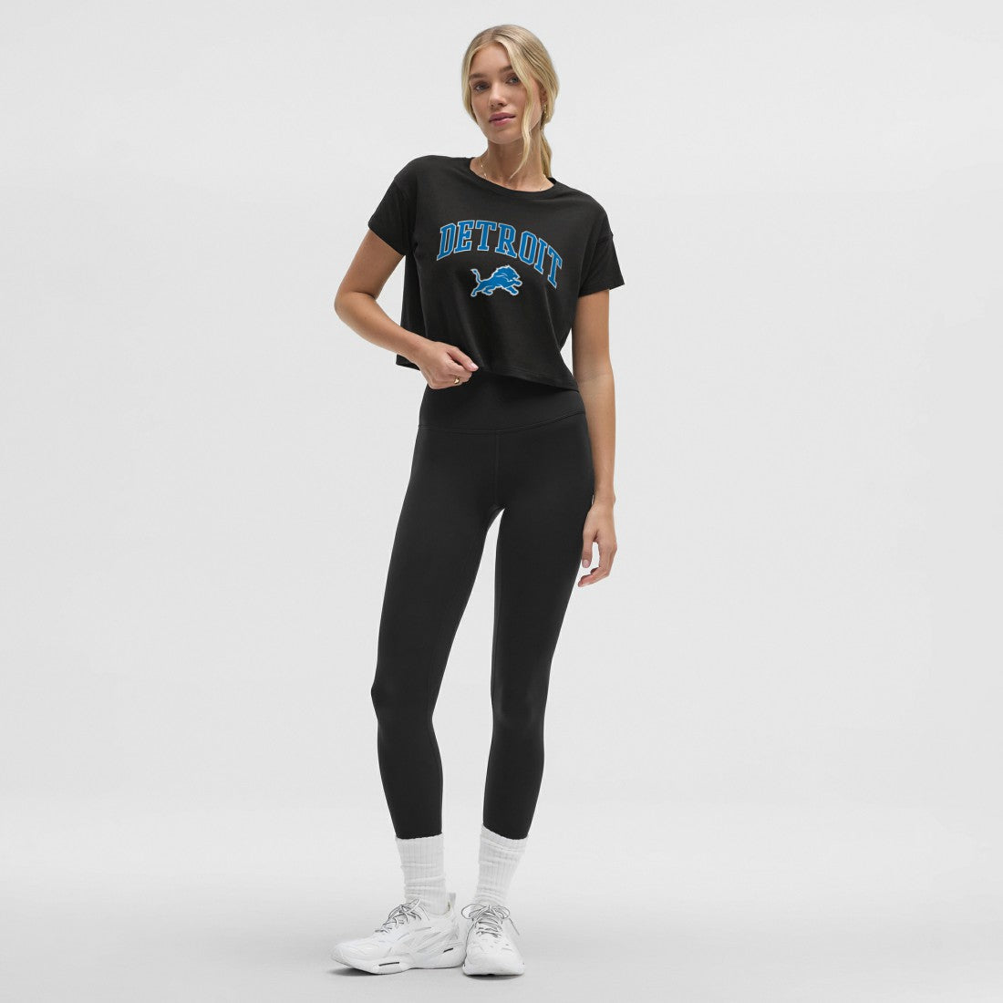Detroit Lions lululemon Women's Cates T-Shirt - Black T-shirts