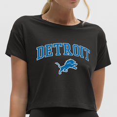 Detroit Lions lululemon Women's Cates T-Shirt - Black T-shirts