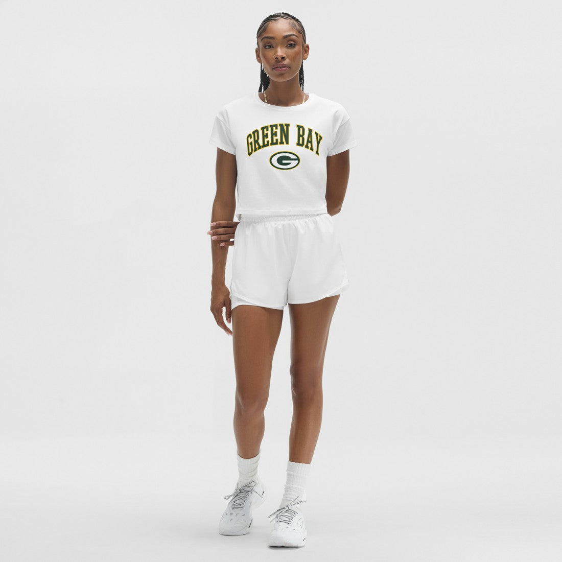 Green Bay Packers lululemon Women's Cates T-Shirt - White T-shirts