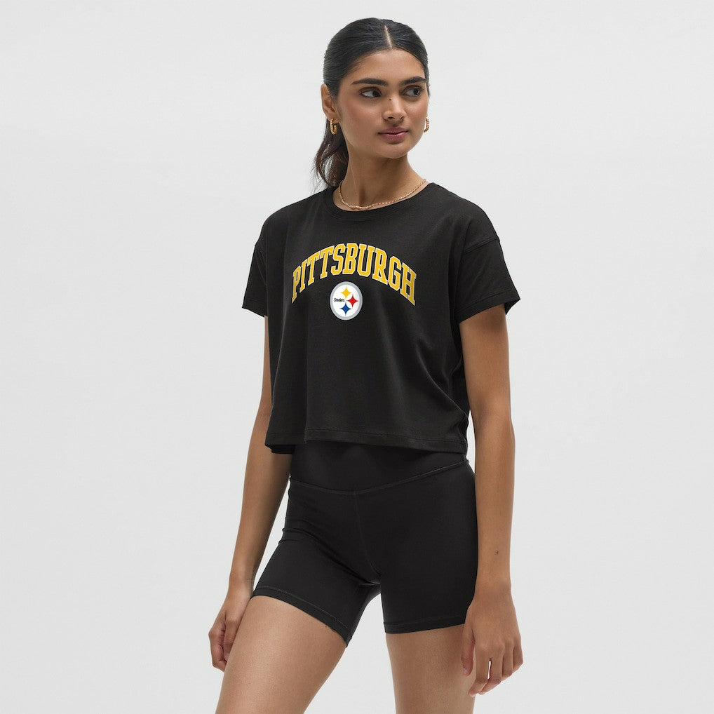 Pittsburgh Steelers lululemon Women's Cates T-Shirt - Black T-shirts