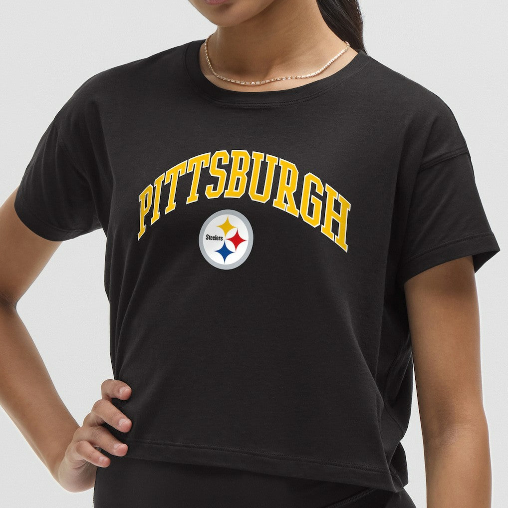 Pittsburgh Steelers lululemon Women's Cates T-Shirt - Black T-shirts