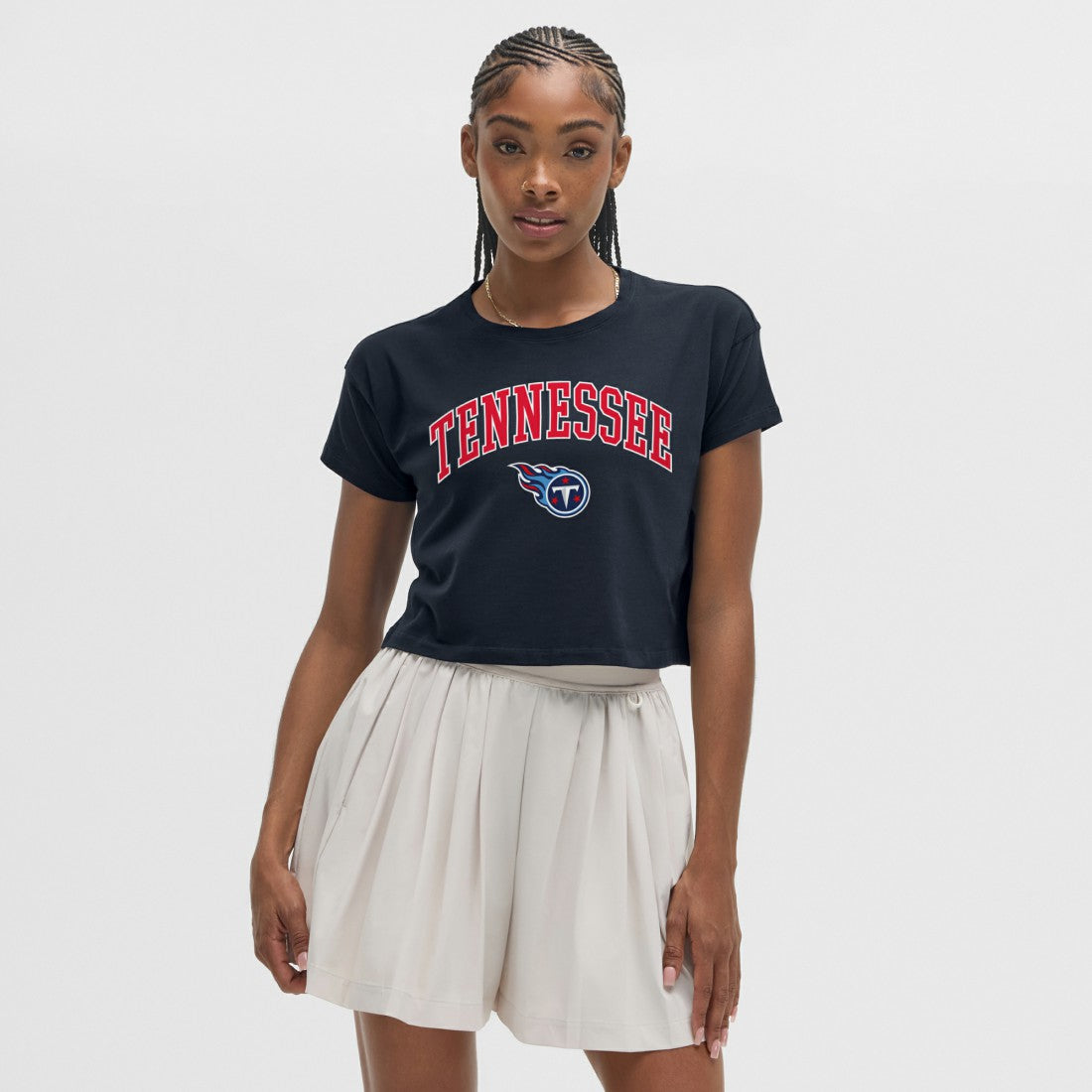 Tennessee Titans lululemon Women's Cates T-Shirt - Navy T-shirts