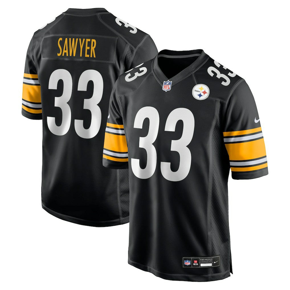 Jack Sawyer Pittsburgh Steelers Team Game Jersey - Black Jerseys