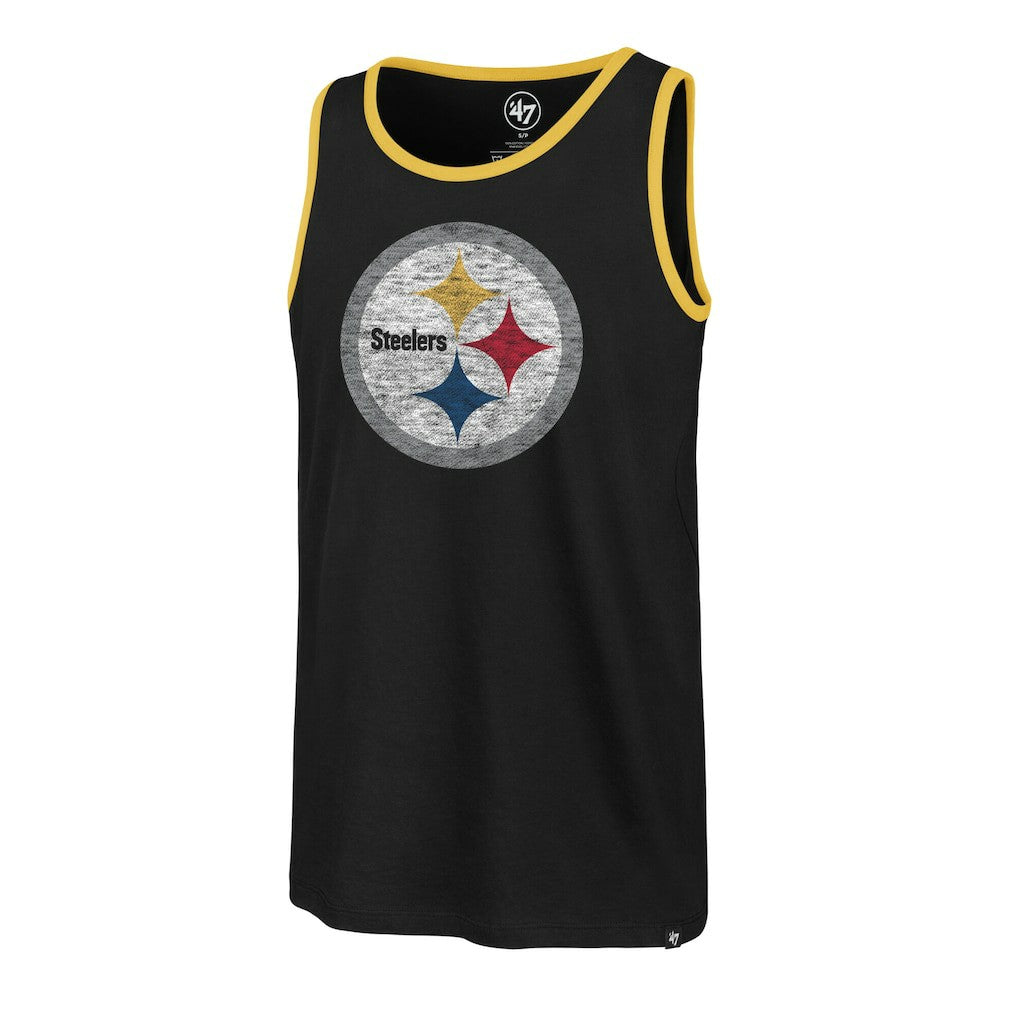 Pittsburgh Steelers '47 Premier Franklin Tank Top - Black Tops