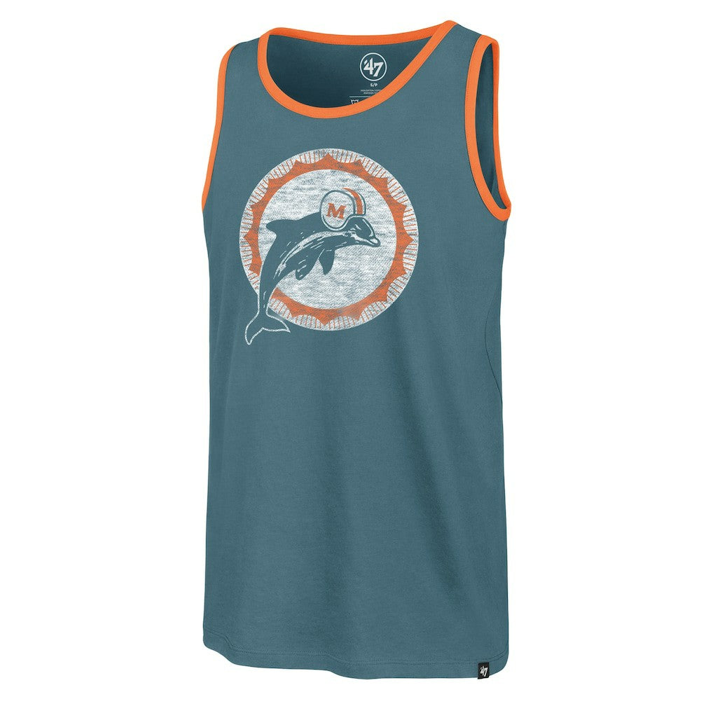 Miami Dolphins '47 Premier Franklin Tank Top - Aqua Tops