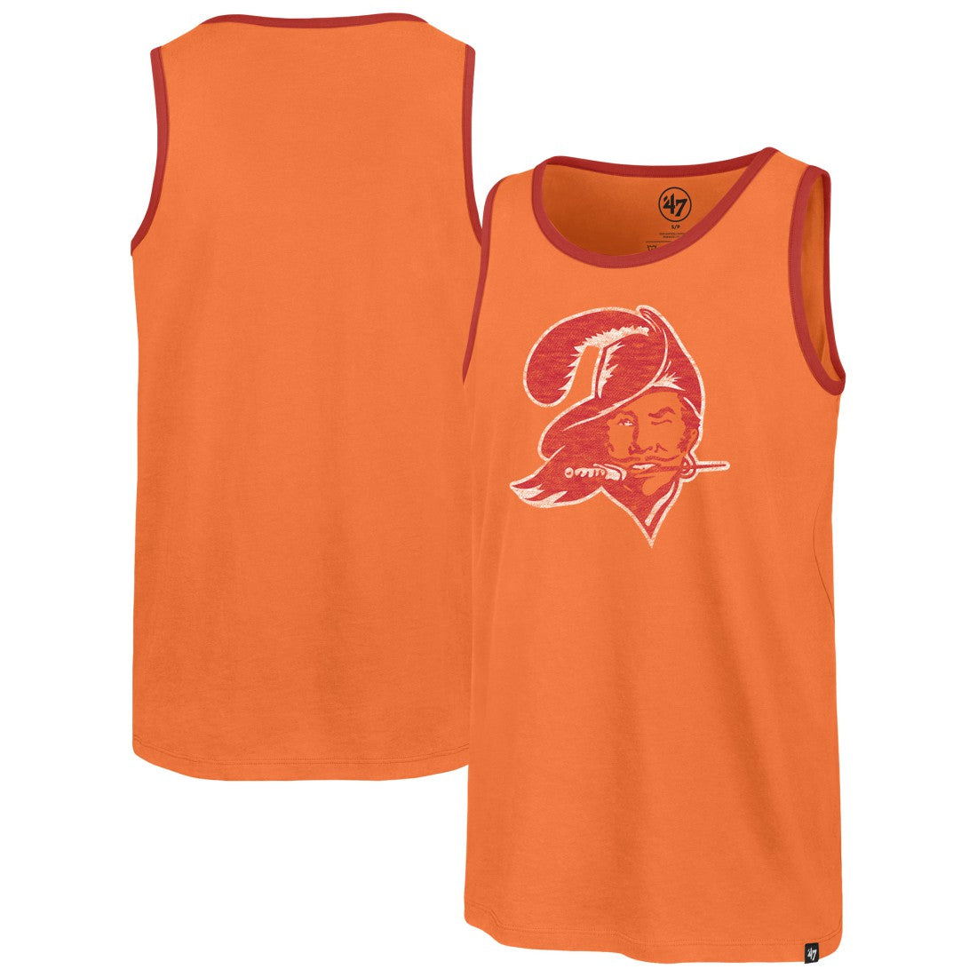 Tampa Bay Buccaneers '47 Premier Franklin Tank Top - Orange Tops