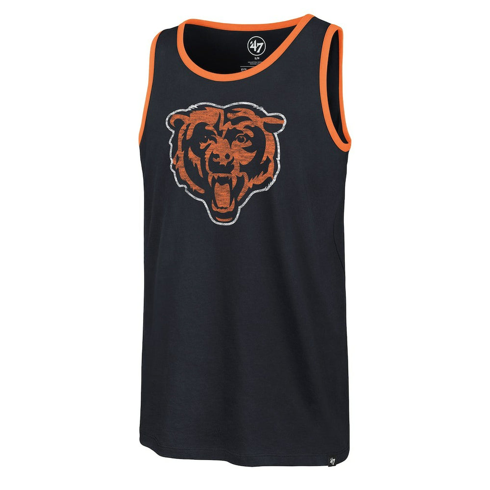 Chicago Bears '47 Premier Franklin Tank Top - Navy Tops