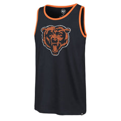 Chicago Bears '47 Premier Franklin Tank Top - Navy Tops