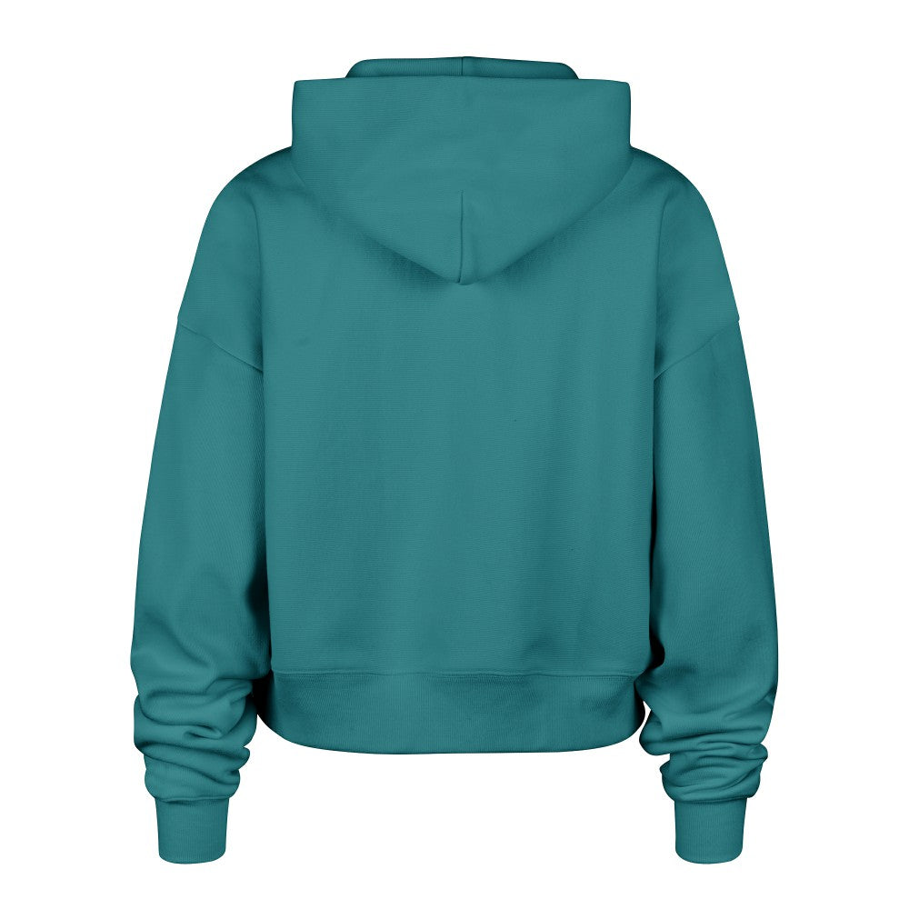 Los Angeles Dodgers '47 Women's Contemporary Basics Anderson Foundation Hoodie - Teal Hoodies
