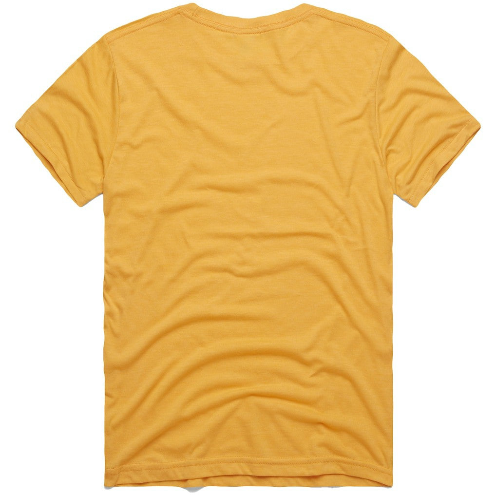 Pittsburgh Steelers Homage NFL x Grateful Dead Tri-Blend T-Shirt - Gold T-shirts