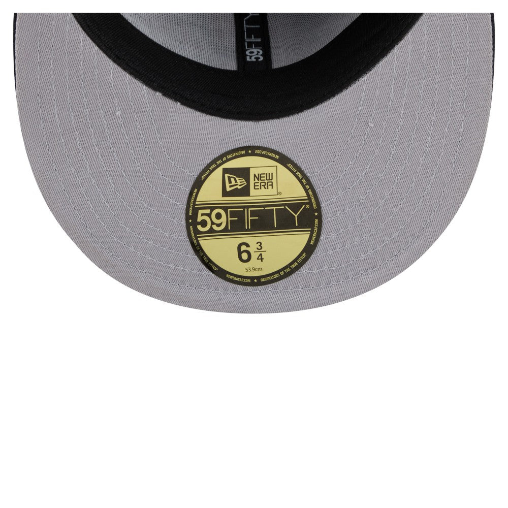 Cleveland Guardians New Era All Over 59FIFTY Fitted Hat - Navy Hats