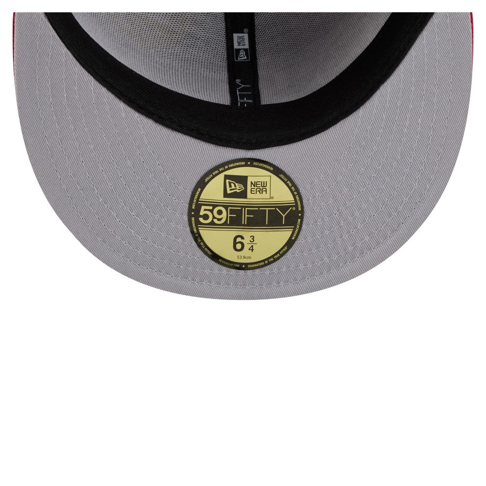 St. Louis Cardinals New Era All Over 59FIFTY Fitted Hat - Red Hats
