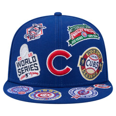 Chicago Cubs New Era All Over 59FIFTY Fitted Hat - Royal Hats