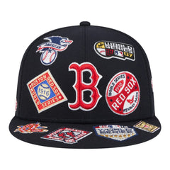 Boston Red Sox New Era All Over 59FIFTY Fitted Hat - Navy Hats
