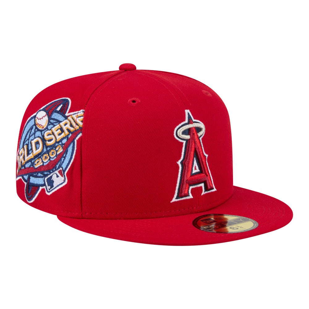 Los Angeles Angels New Era Hidden Hit 59FIFTY Fitted Hat - Red Hats