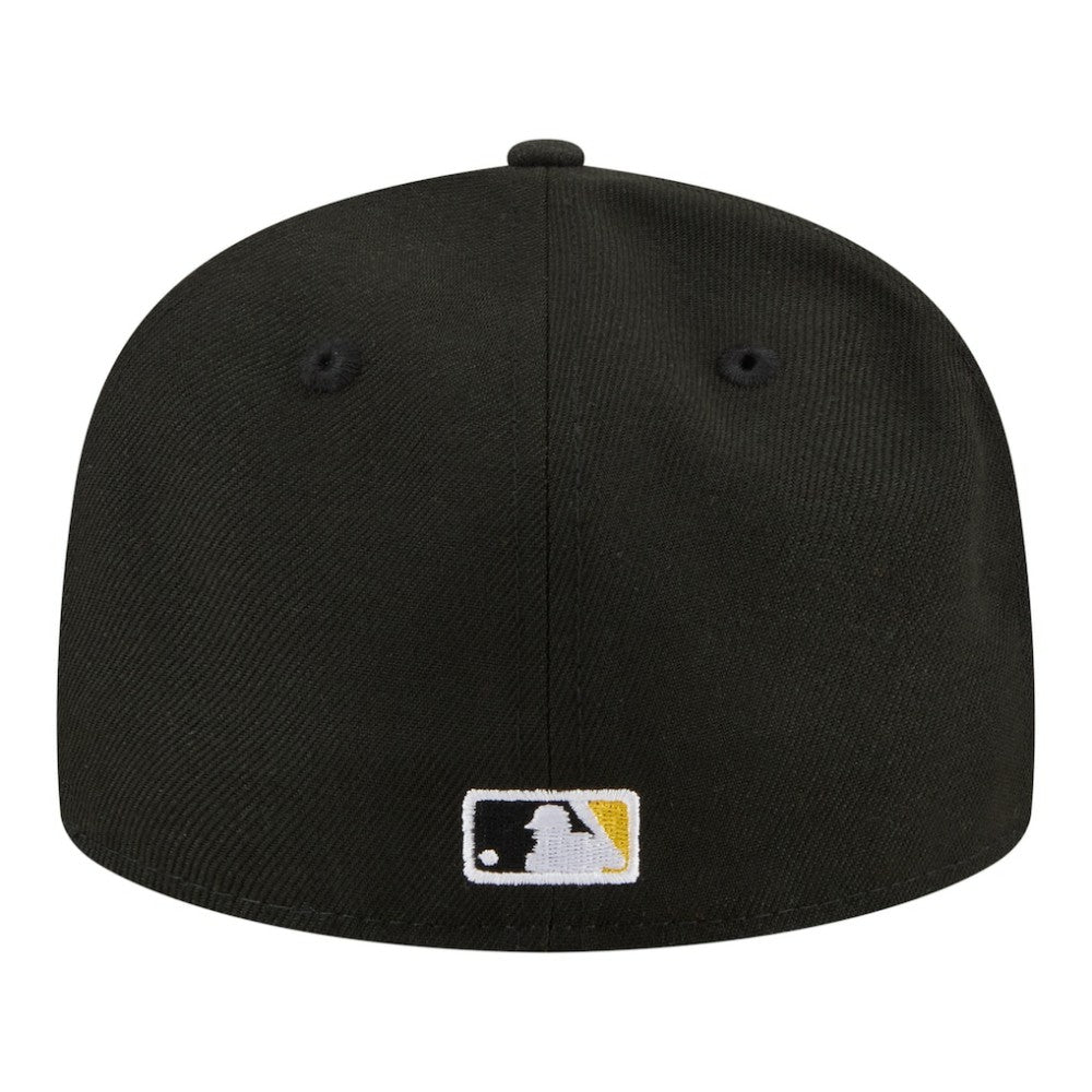 Pittsburgh Pirates New Era Hidden Hit 59FIFTY Fitted Hat - Black Hats