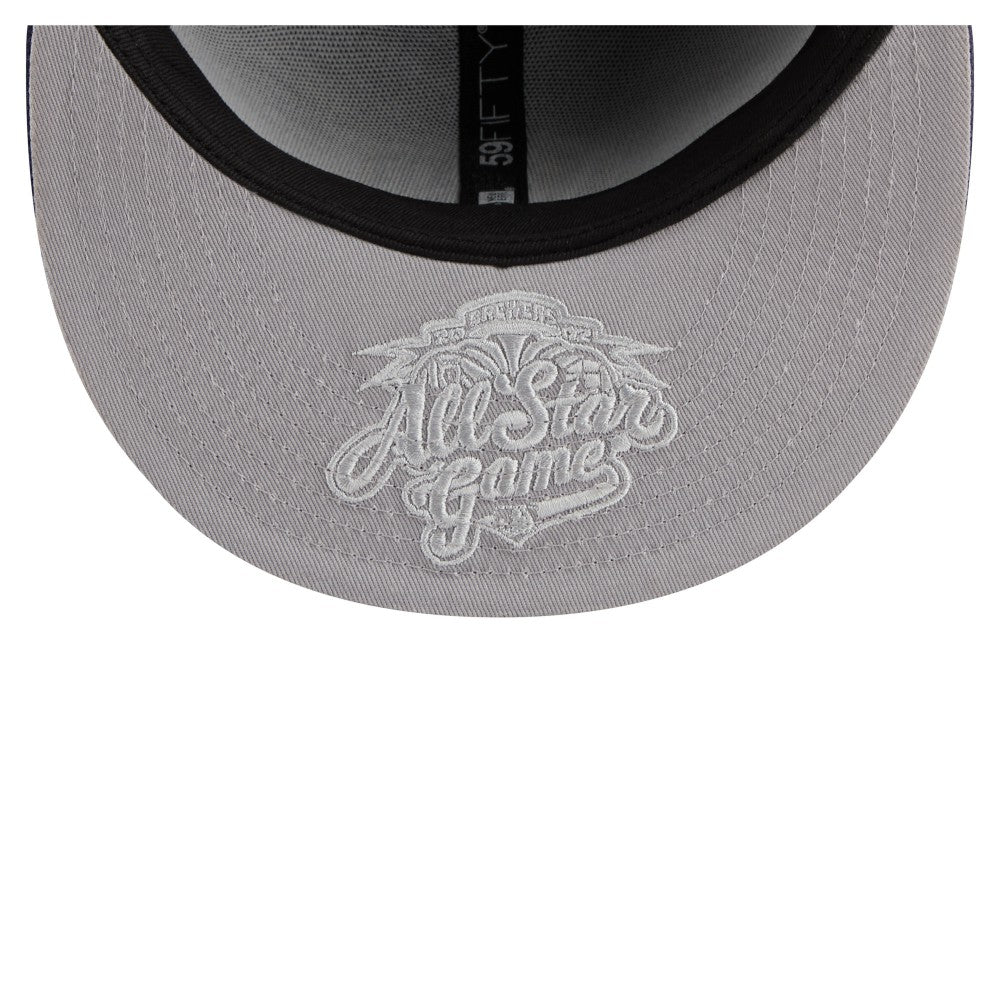 Milwaukee Brewers New Era Hidden Hit 59FIFTY Fitted Hat - Navy Hats