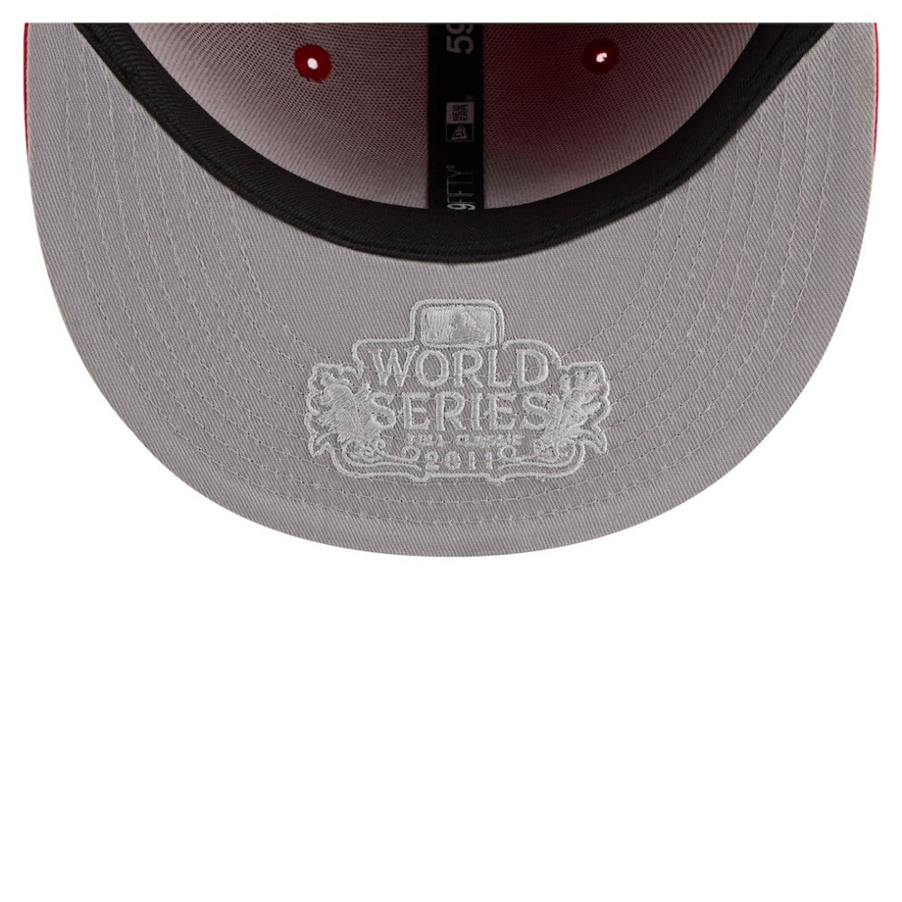 St. Louis Cardinals New Era Hidden Hit 59FIFTY Fitted Hat - Red Hats