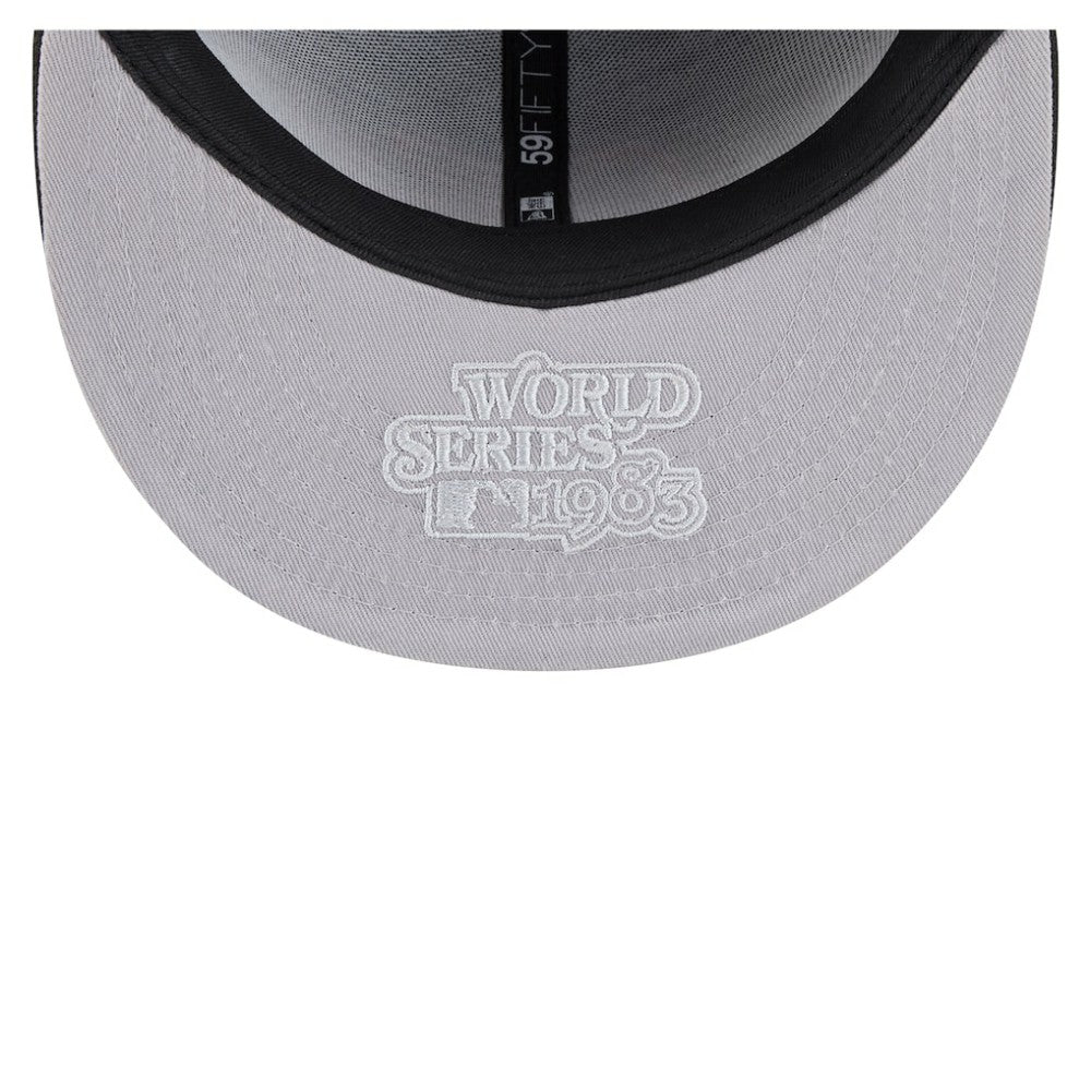 Baltimore Orioles New Era Hidden Hit 59FIFTY Fitted Hat - Black Hats