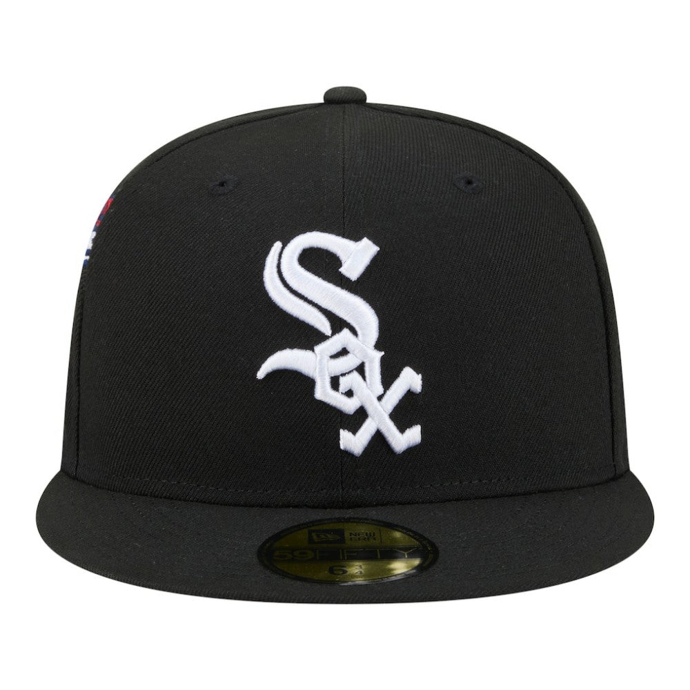 Chicago White Sox New Era Hidden Hit 59FIFTY Fitted Hat - Black Hats