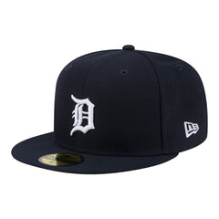 Detroit Tigers New Era Hidden Hit 59FIFTY Fitted Hat - Navy Hats