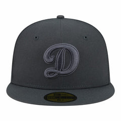 Los Angeles Dodgers New Era Color Pack 59FIFTY Fitted Hat - Charcoal Hats