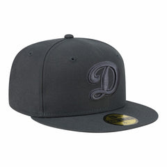 Los Angeles Dodgers New Era Color Pack 59FIFTY Fitted Hat - Charcoal Hats