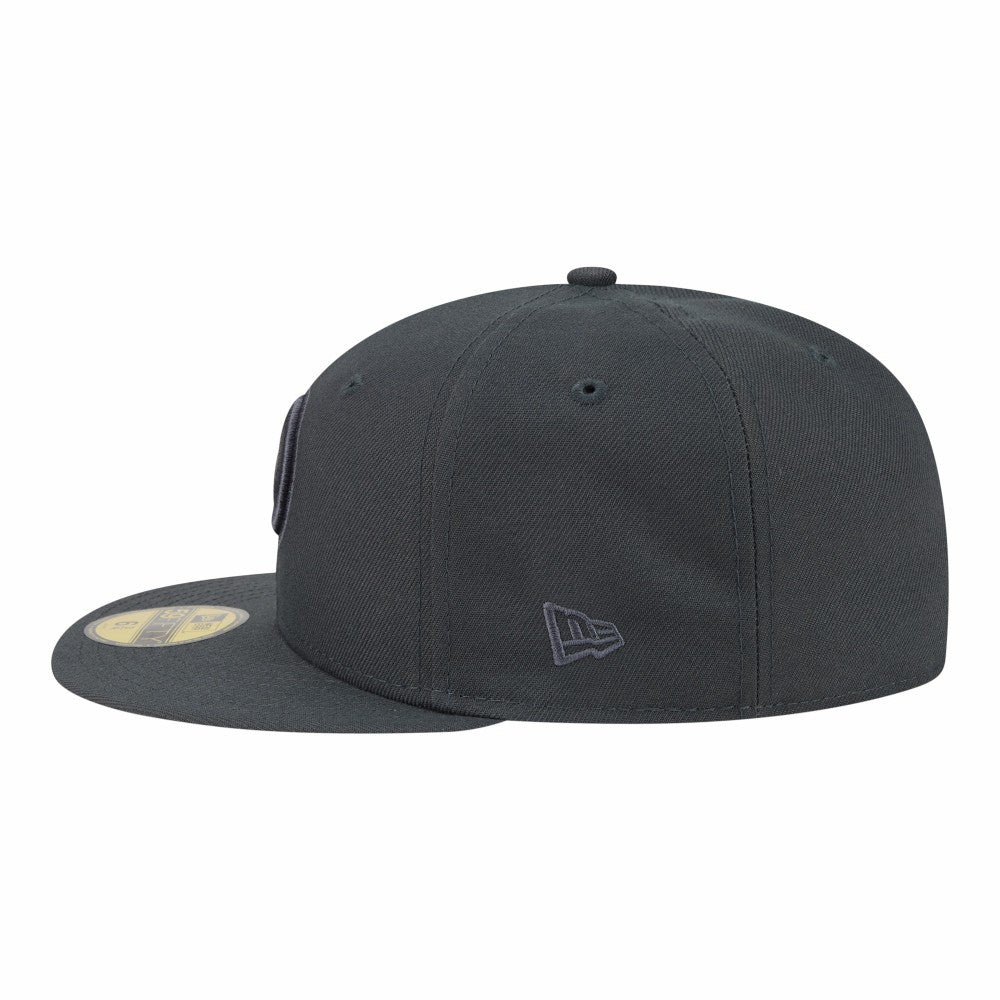 Los Angeles Dodgers New Era Color Pack 59FIFTY Fitted Hat - Charcoal Hats