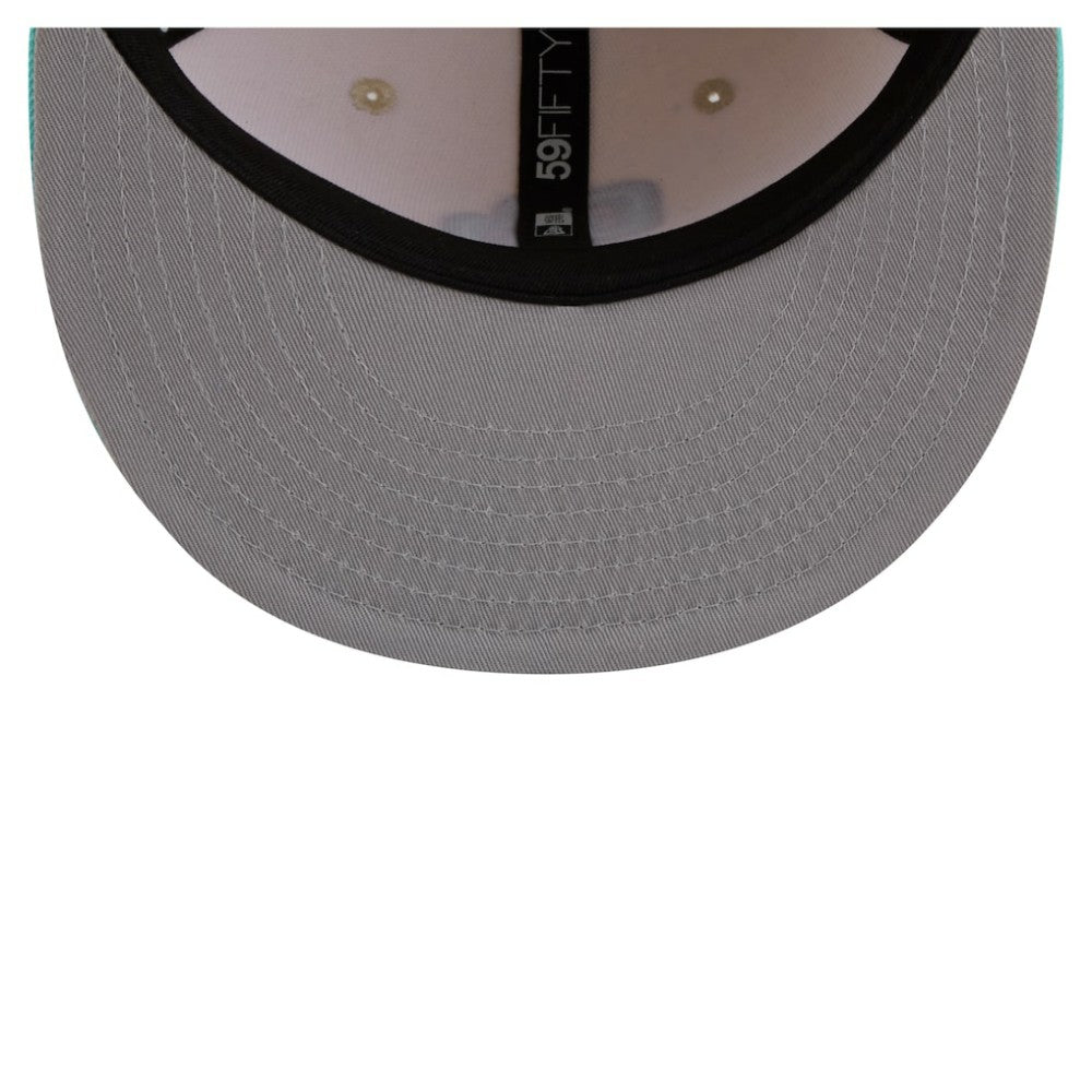 San Diego Padres New Era Two-Tone Color Pack 59FIFTY Fitted Hat - Light Beige/Turquoise Hats