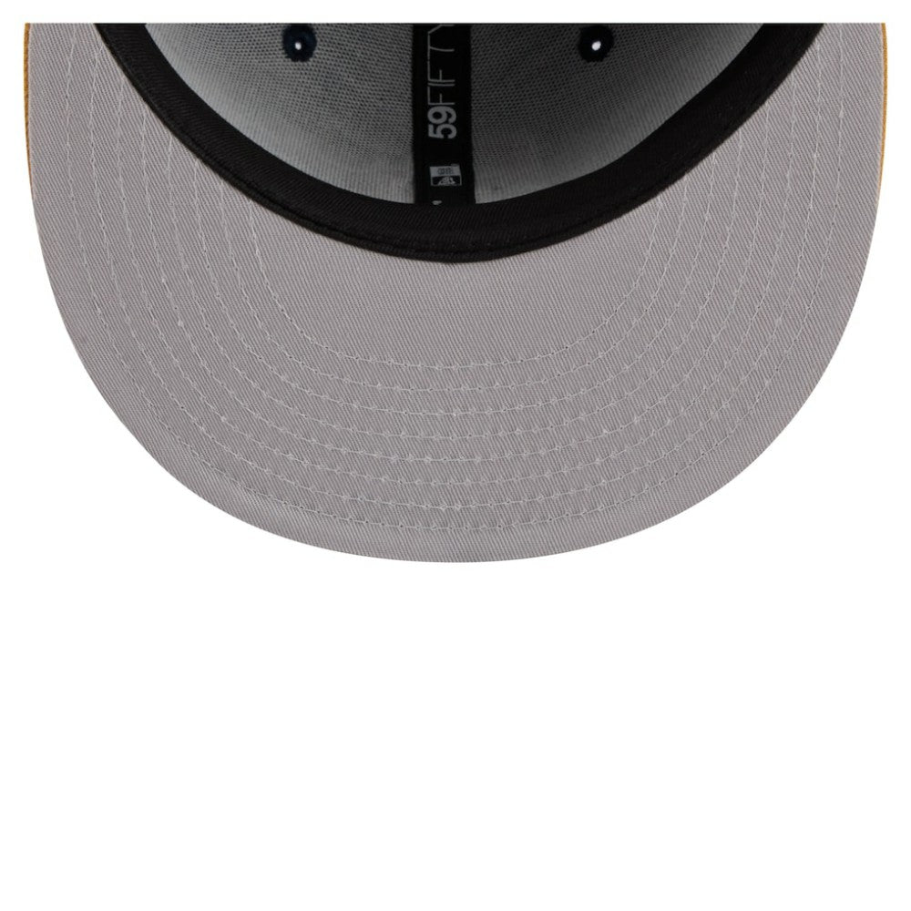 San Diego Padres New Era Two-Tone Color Pack 59FIFTY Fitted Hat - Navy/Khaki Hats