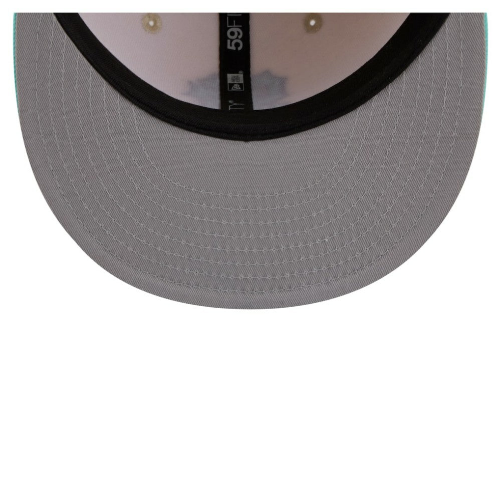 San Francisco Giants New Era Two-Tone Color Pack 59FIFTY Fitted Hat - Light Beige/Turquoise Hats
