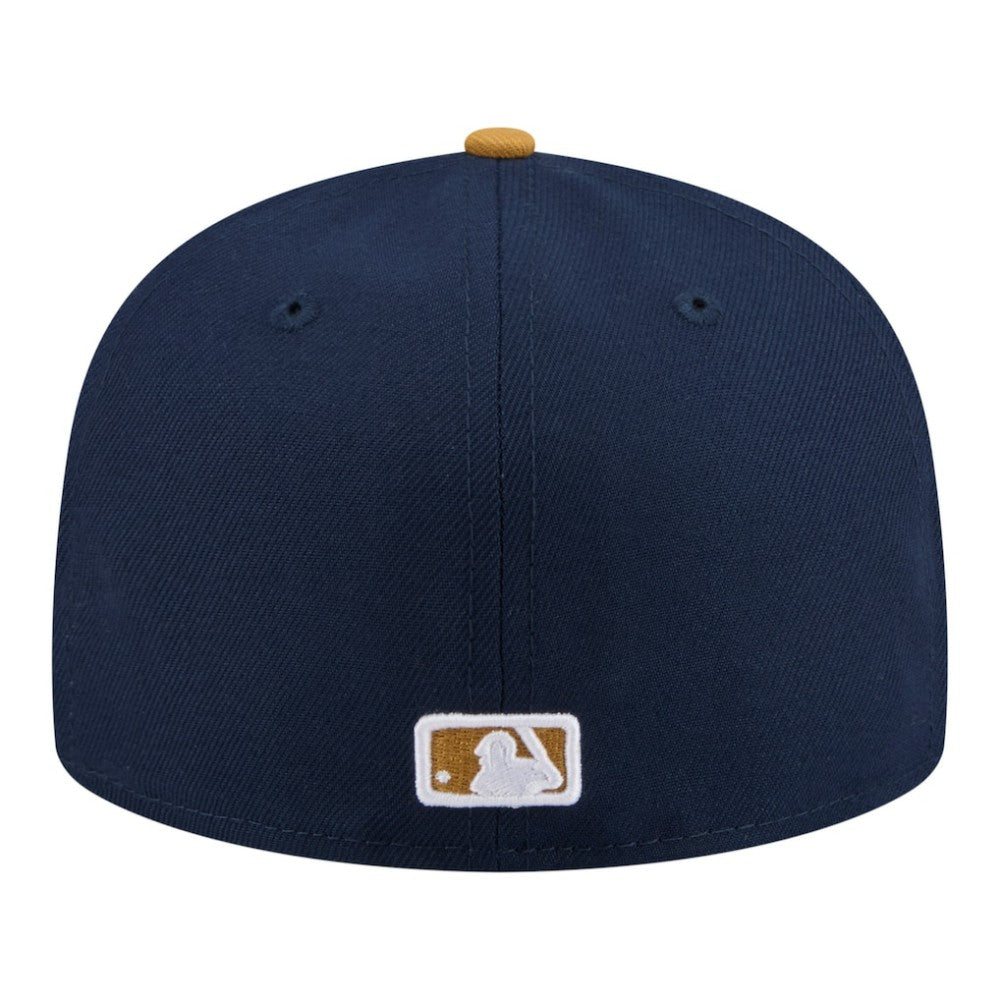 San Francisco Giants New Era Two-Tone Color Pack 59FIFTY Fitted Hat - Navy/Khaki Hats