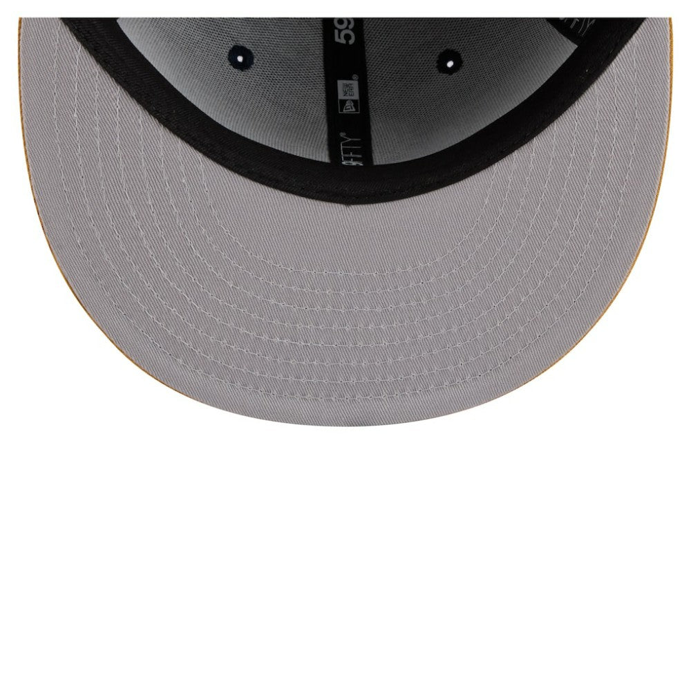 Seattle Mariners New Era Two-Tone Color Pack 59FIFTY Fitted Hat - Navy/Khaki Hats