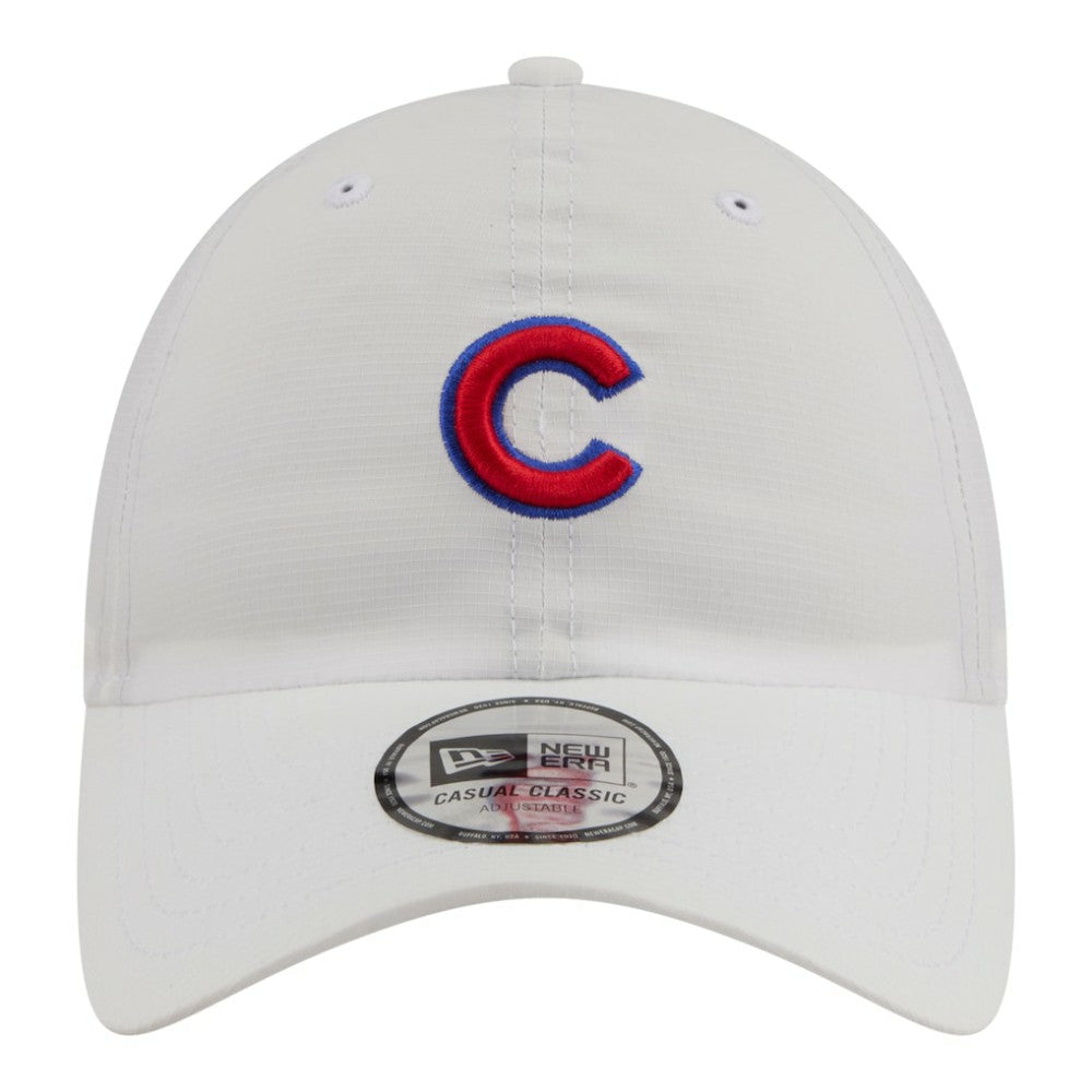 Chicago Cubs New Era Ripstop Casual Classic Adjustable Hat - White Hats