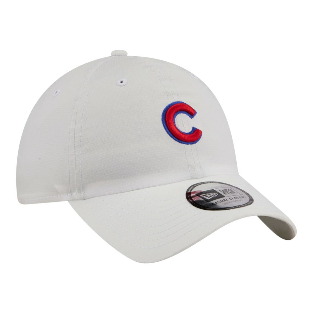 Chicago Cubs New Era Ripstop Casual Classic Adjustable Hat - White Hats