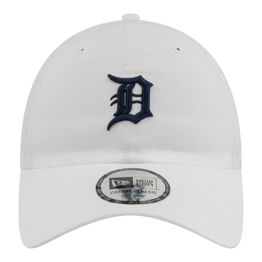 Detroit Tigers New Era Ripstop Casual Classic Adjustable Hat - White Hats