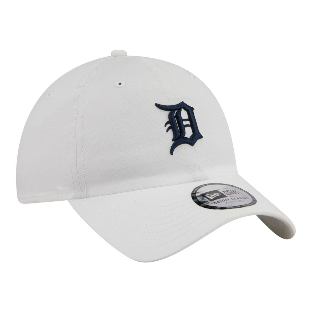 Detroit Tigers New Era Ripstop Casual Classic Adjustable Hat - White Hats