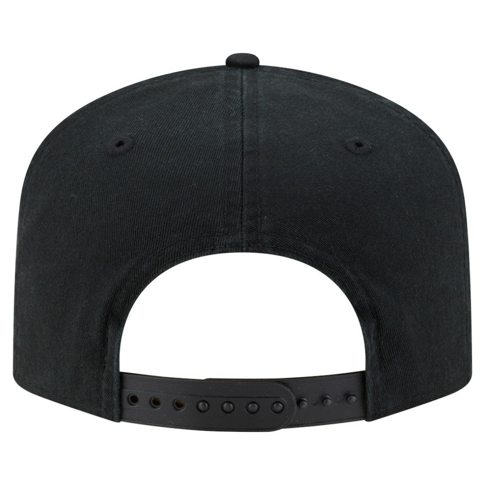 Pittsburgh Pirates New Era Stacked 19TWENTY Adjustable Hat - Black Hats