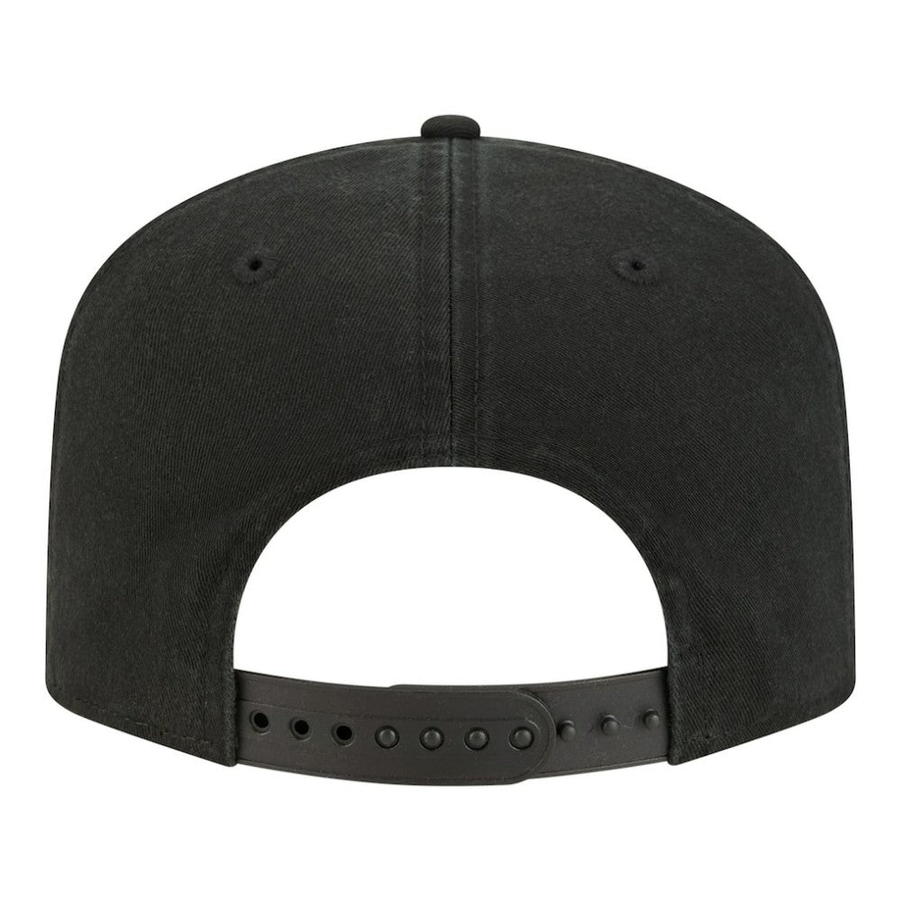 Colorado Rockies New Era Stacked 19TWENTY Adjustable Hat - Black Hats