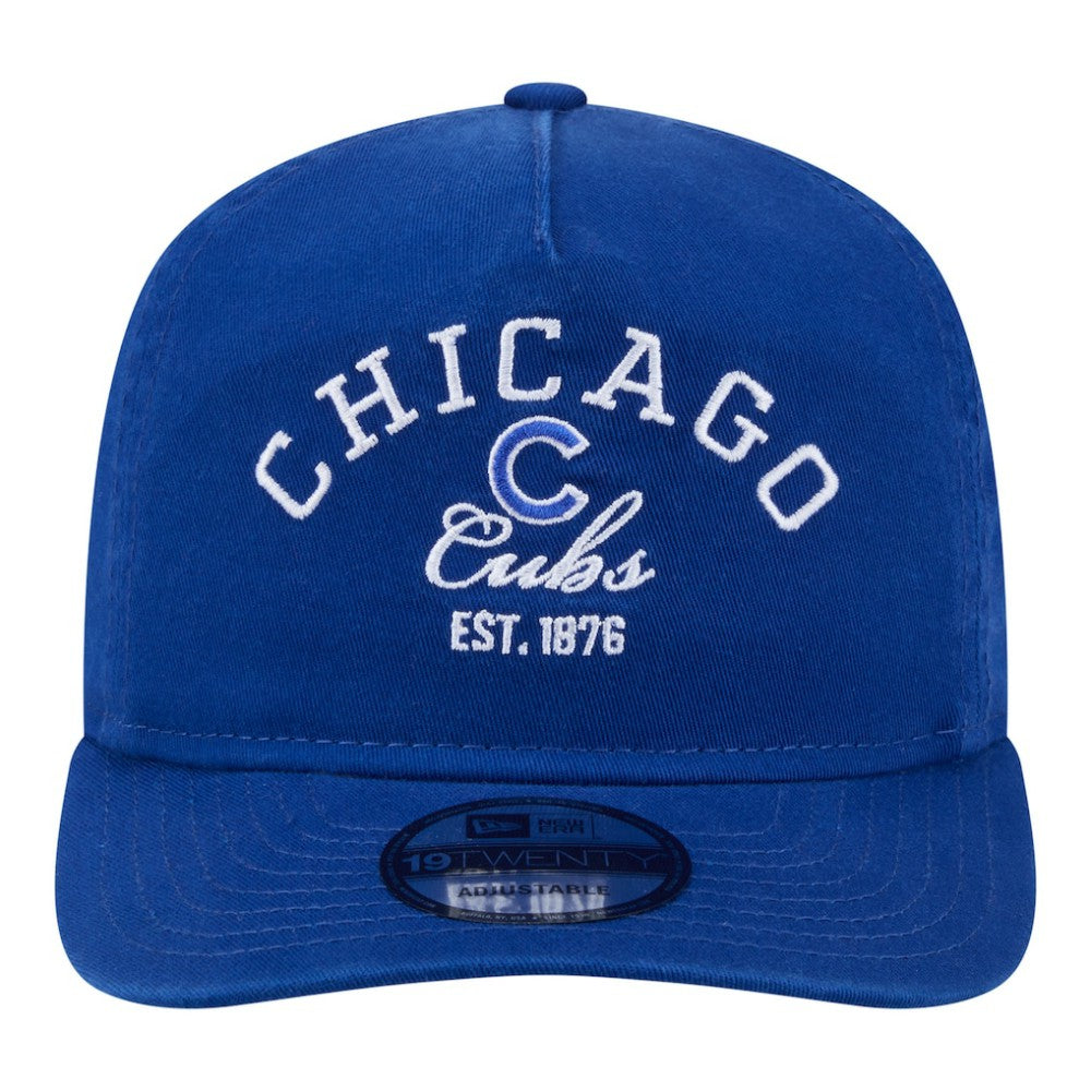 Chicago Cubs New Era Stacked 19TWENTY Adjustable Hat - Royal Hats