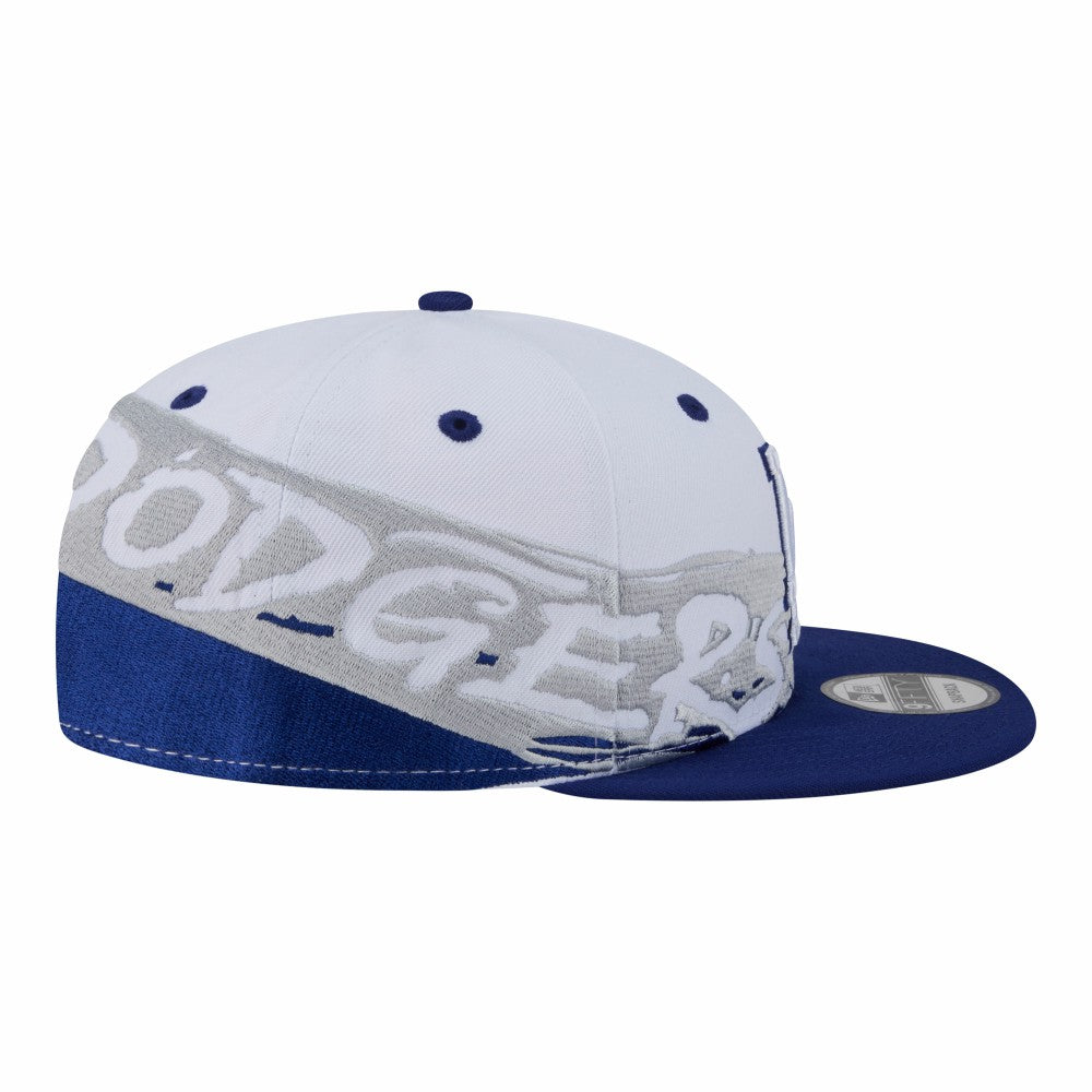Los Angeles Dodgers New Era 9FIFTY Snapback Hat - White/Royal Hats