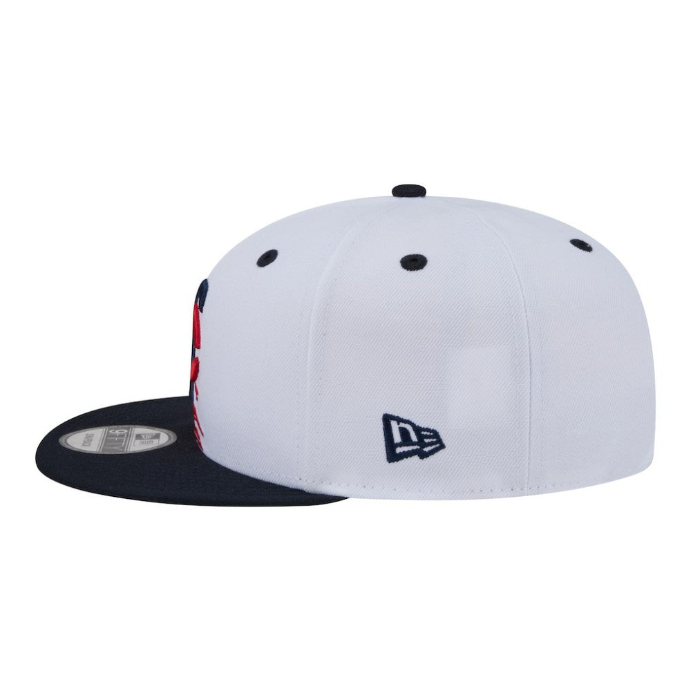 Minnesota Twins New Era 9FIFTY Snapback Hat - White/Navy Hats